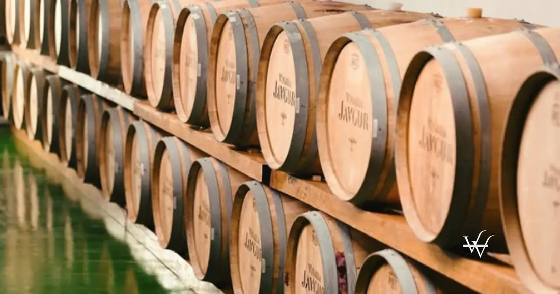 javgur winery barrels