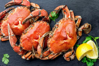 Shellfish, crab and lobster