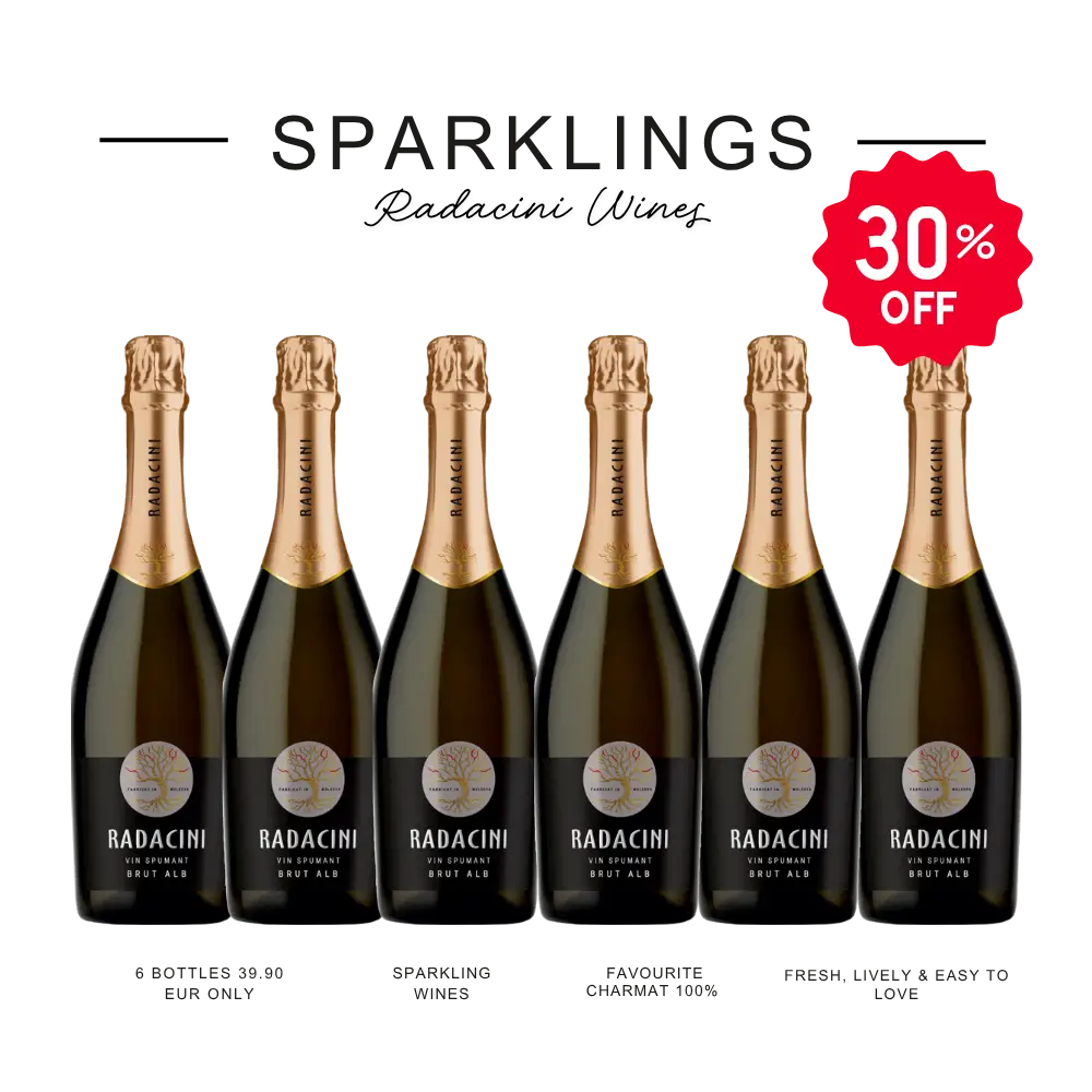 radacini wines sparkling white brut