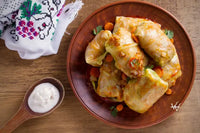 Sarmale – Stuffed Cabbage or Vine Leaves